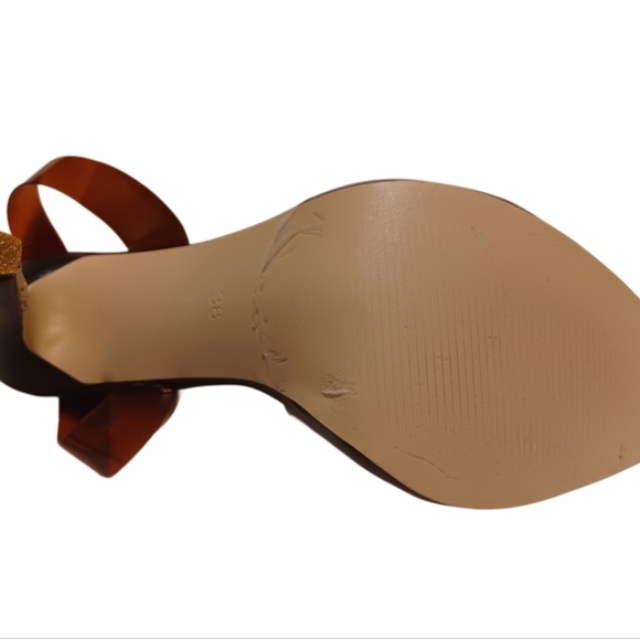 Delicious PVC Slingback Heels - Picture 3 of 4